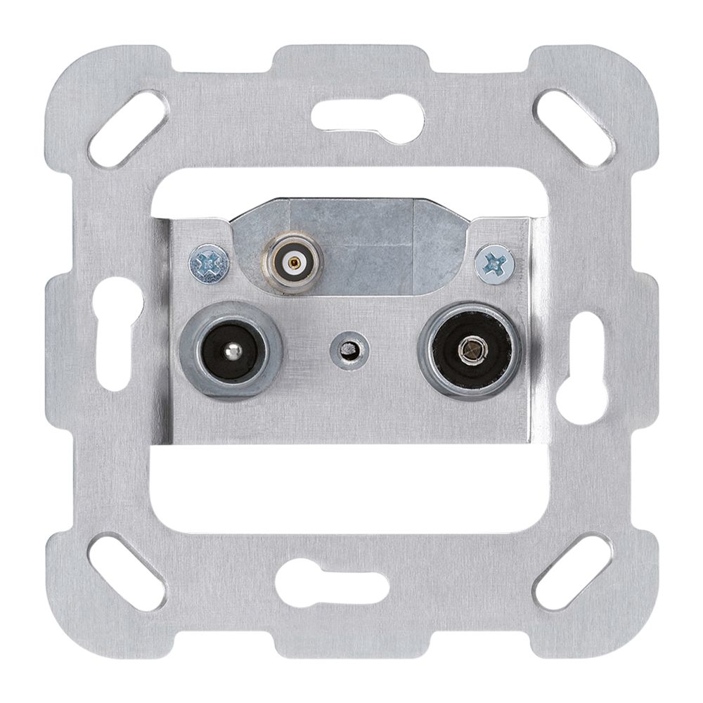 Einsatz zu Antennendose R/TV/Daten Hager Bauart F 19dB