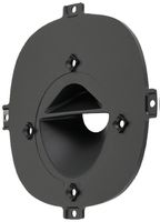 Reflektor SG Callisto Kunststoff symmetrisch 105.5×105.5×17.85mm schwarz