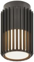 Deckenleuchte Nordlux ALUDRA 1×E27 15W IP54 Ø124mm schwarz