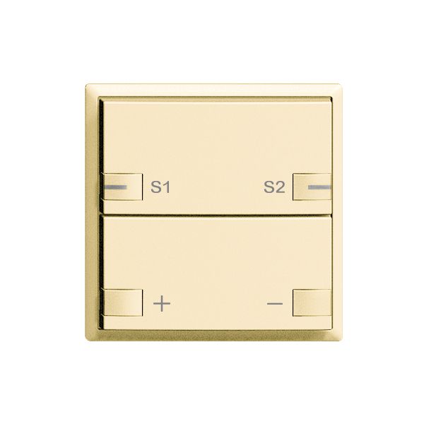 UP-Taster ZEP Universaldimmer Szene 1K/2T EDIZIOdue vanille