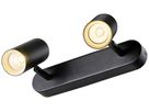 LED-Spot SLV NOBLO 12W 1460lm 930 DIM 240×105×127mm schwarz 2×Spot
