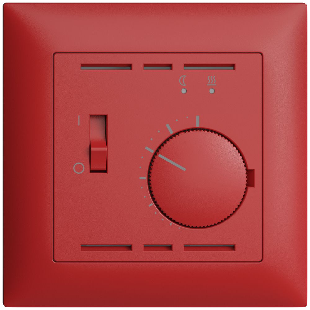 UP-Raumthermostat EDIZIOdue berry mit Fühler