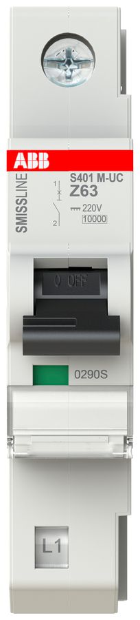 LS-Schalter SMISSLINE TP UCZ 1×63A 10kA