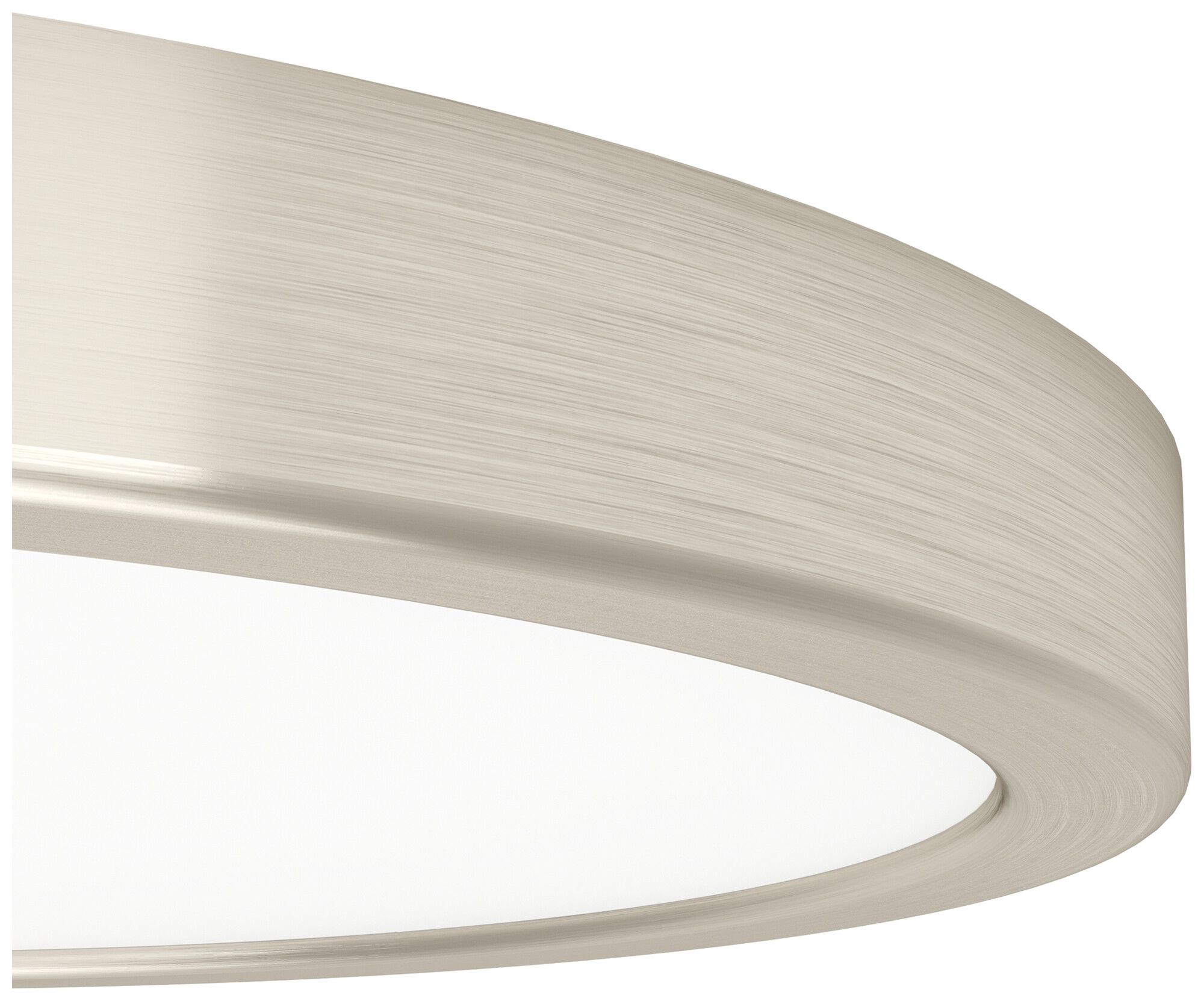 LED-Deckenleuchte Eglo FUEVA 16W 0…1800lm 2700…6500K IP44 DIM Ø278×25mm Nickel