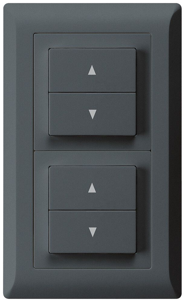 Combinaison ENC kallysto.line grd.I-I verticale 2×interr.stores anthracite