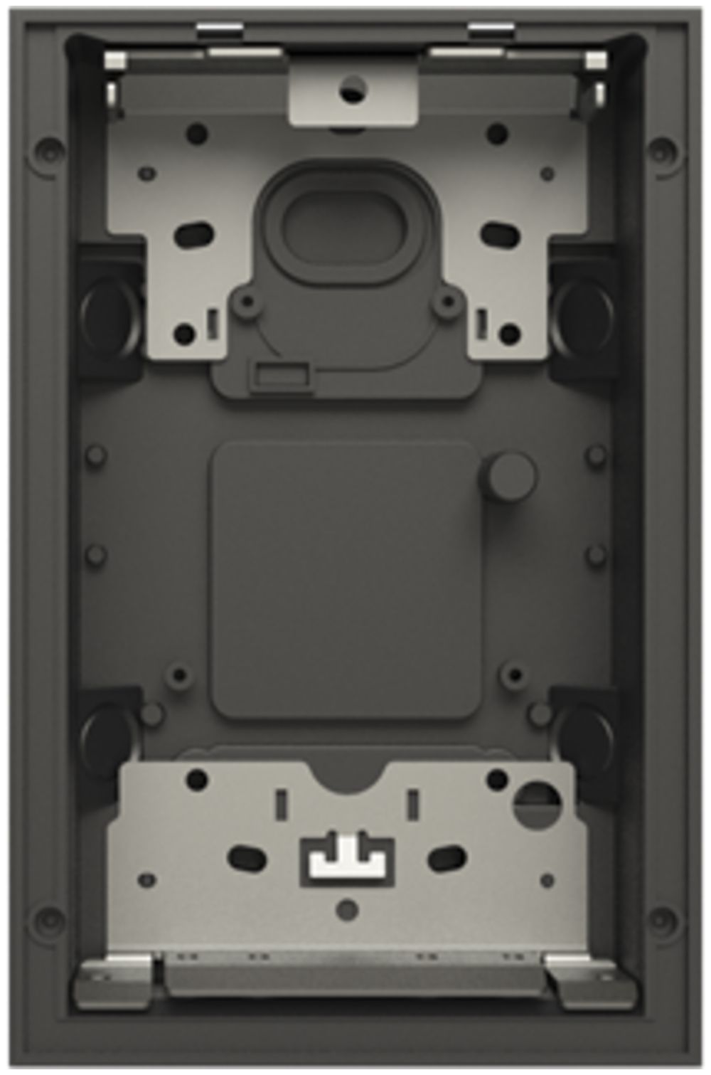 Scatola di montaggio INC ABB-Welcome, taglia 1/2 (2 moduli), anthracite
