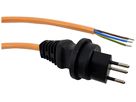 Câble de rallonge ELBRO IP55 T13/embout de câble 10A 230V 3×1.5mm² 10m orange