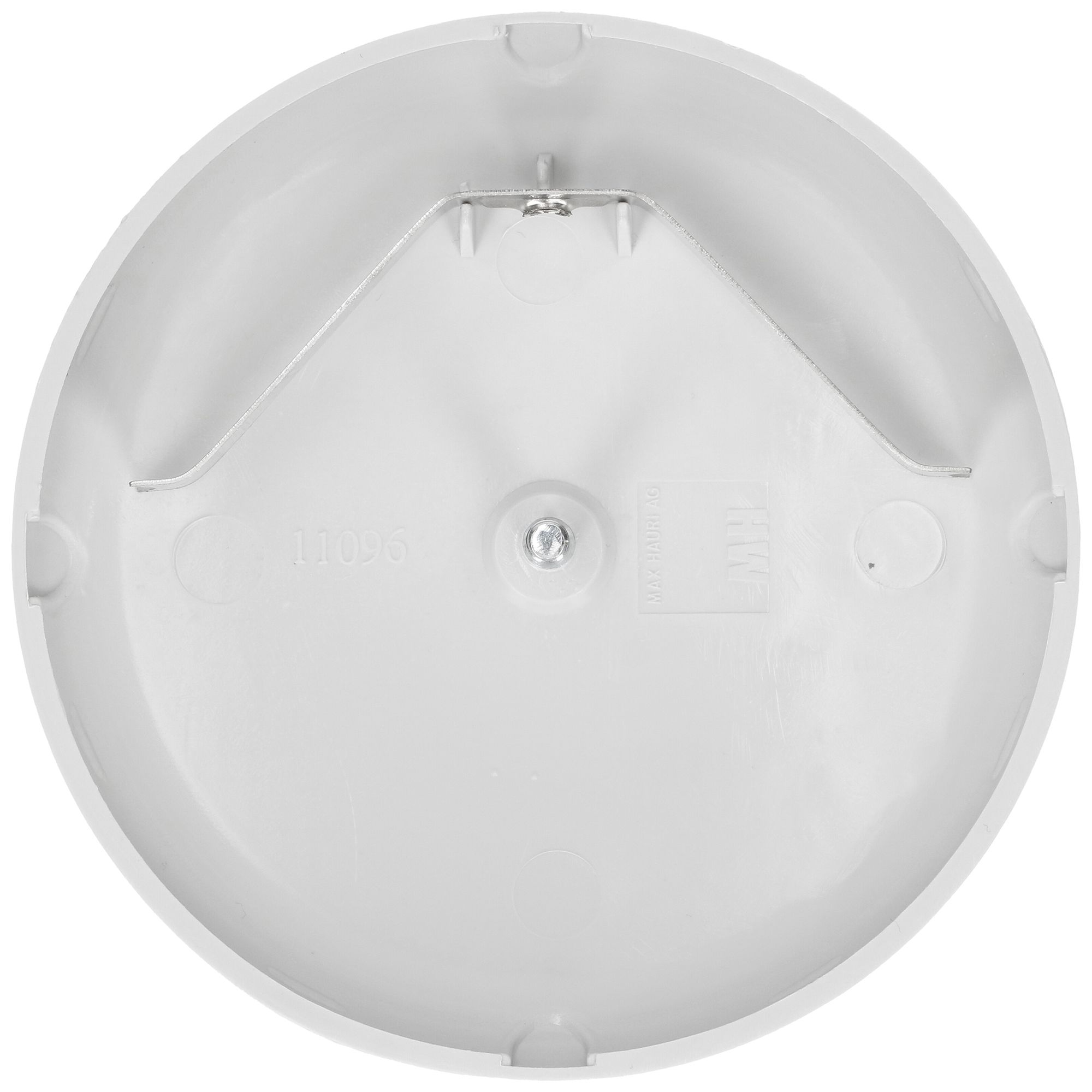 Deckenrosette MH Federbügel Ø95×13mm lichtgrau