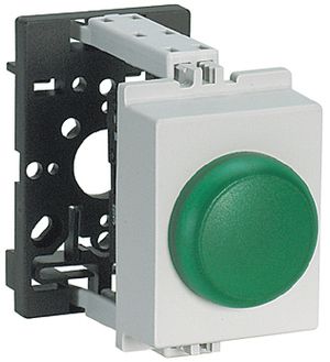 Signal lumineux AMD K&N, 230VAC, 2UM, calotte vert