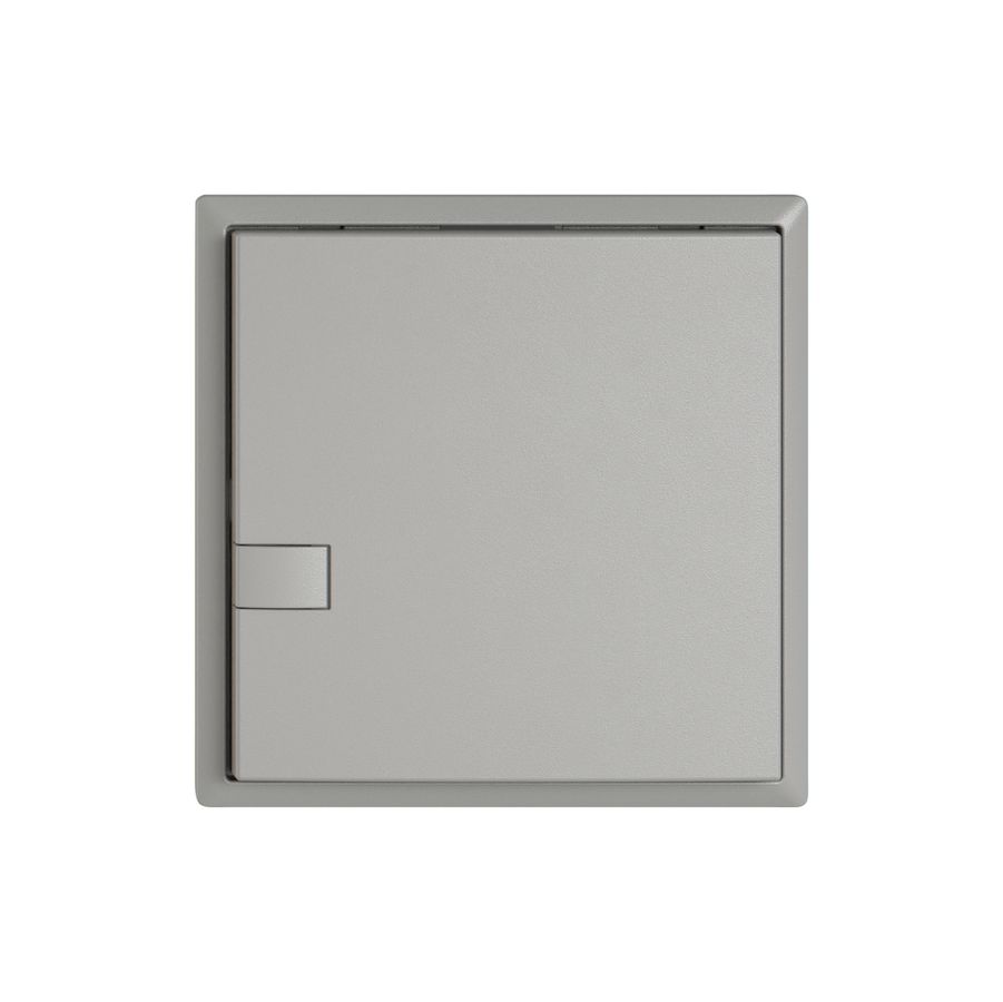 Poussoir universel EDIZIO.liv UNI SNAPFIX® s.LED 1× comm.1T grc