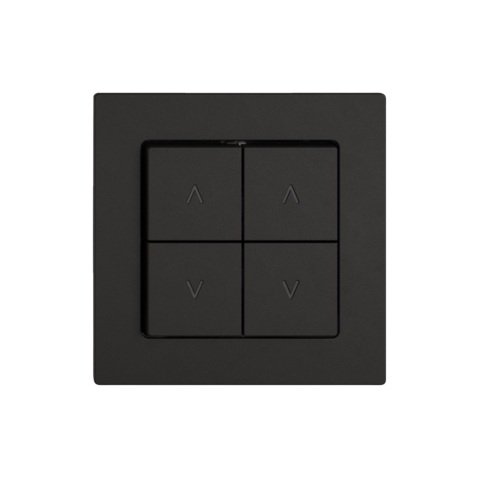 Storenschalter EDIZIO.liv SNAPFIX® 10A 250V 4 Tasten 2 Kanäle sz