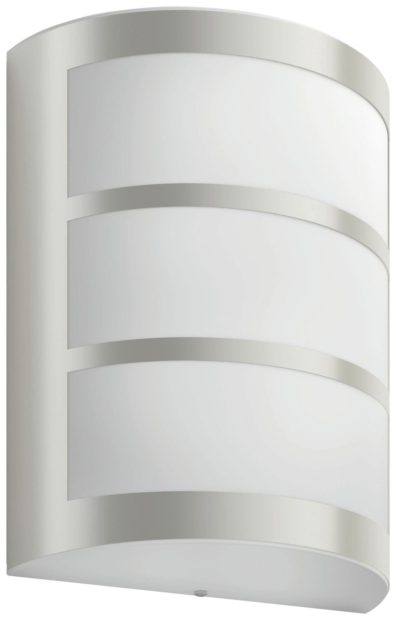 LED-Wandleuchte Python 6W 2700K 600lm IP44 Edelstahl