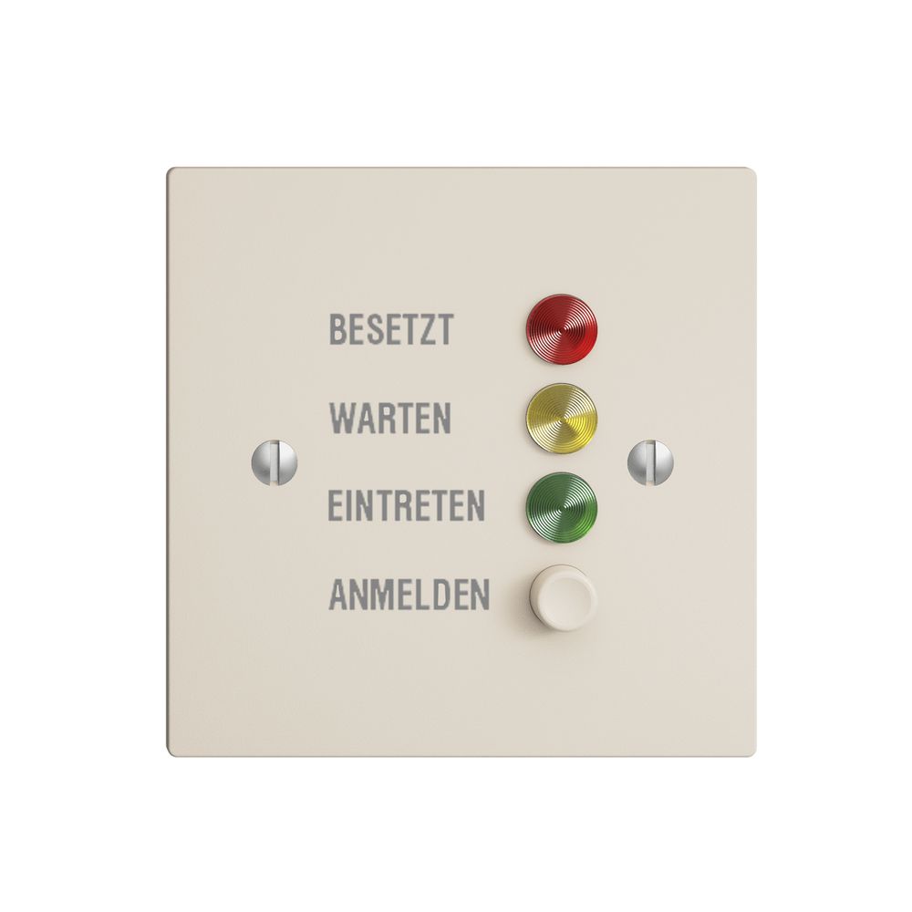 Stazione da porta EDIZIOdue crema per segnale di chiamata