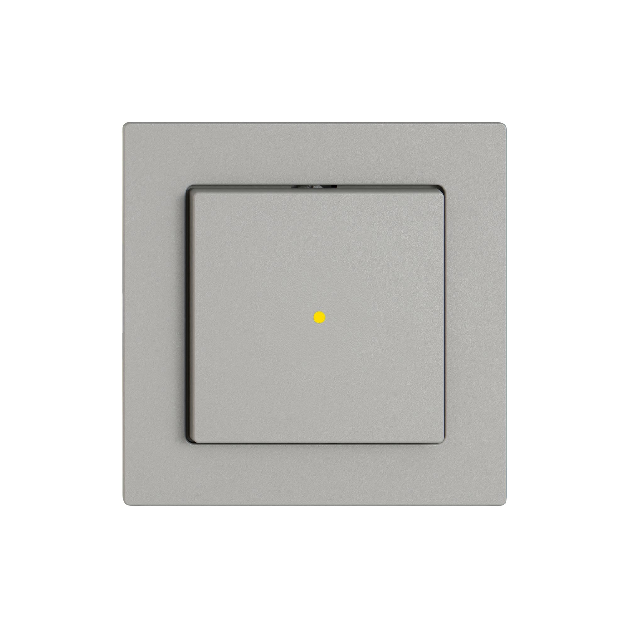 Leuchtdruckschalter EDIZIO.liv SNAPFIX® 3/1L Frontlinse KS gelb hgu