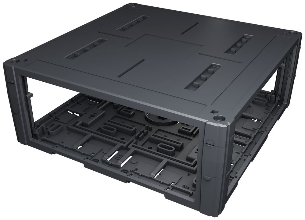 Boîtier R&M U-Box 4415 vide noir