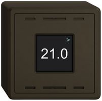 AP-Raumtemperatursensor EDIZIO.liv Wiser SNAPFIX® 230V 5…30°C umbra