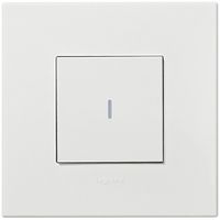 AP-Leucht-Drucktaster ARTEOR, Kontroll, weiss