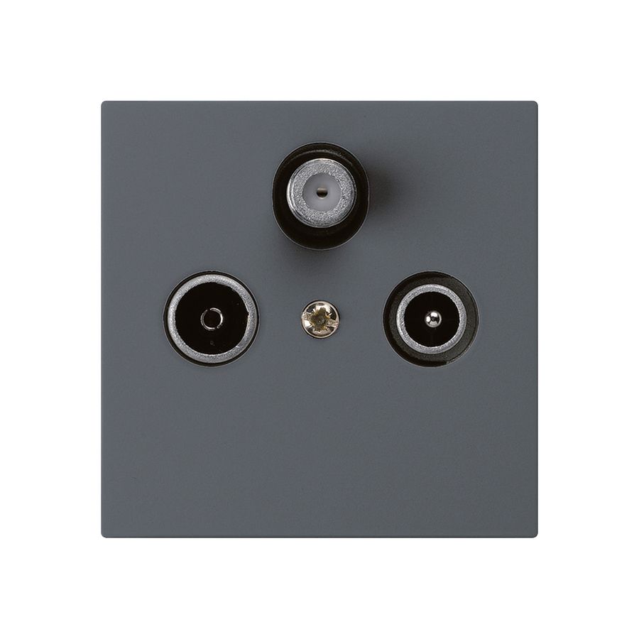 Prise ENC kallysto R/TV/SAT anthracite