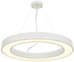 LED-Pendelleuchte SLV MEDO RING 90 56W 4185lm 3000K IP20 weiss