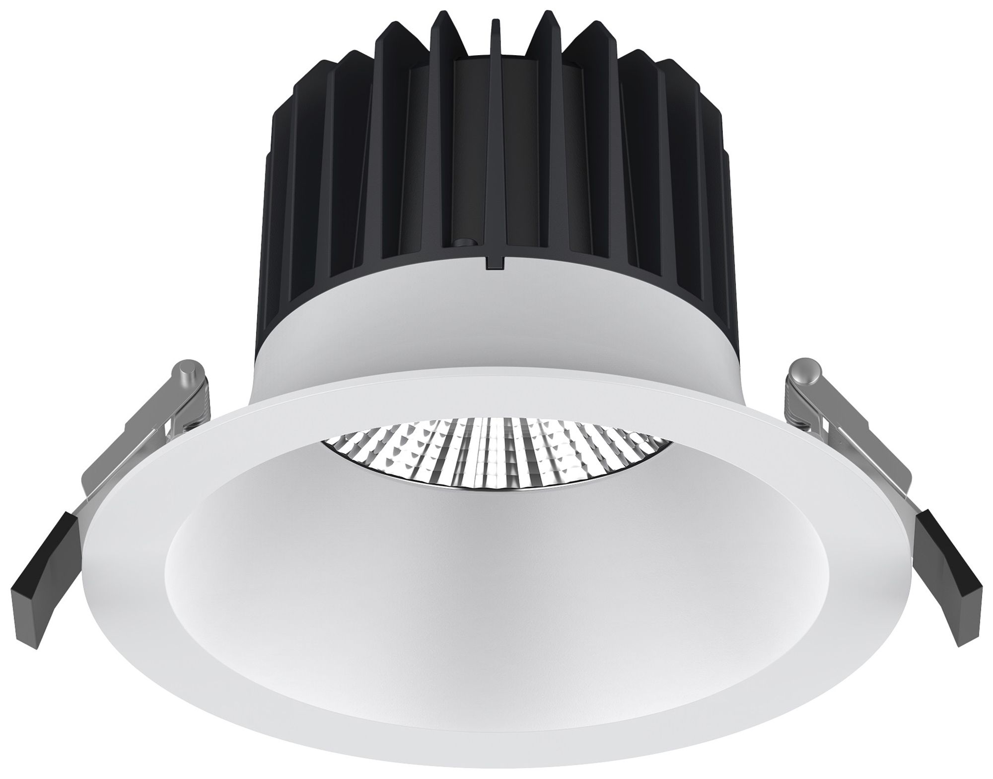 Spot LED INC maxLUCE ATMO 150 18W 1860lm 3000…4000K IP44 Ø150mm blanc