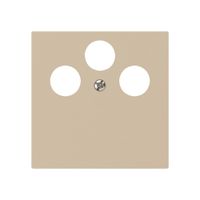 Placca frontale kallysto per R&M HWS beige 3×coass.SAT