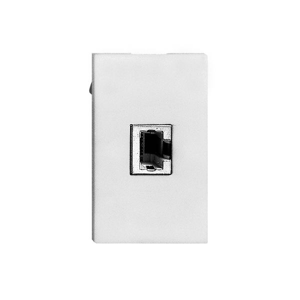 EB-Anschlussdose FLF 1×RJ45 weiss