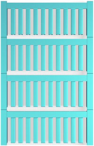 Leitermarkierer Weidmüller MultiCard VT SF für Ø2.2…2.9mm 21×3.6mm PA66 blau