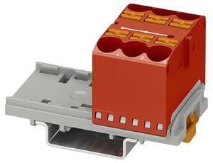 Bloc de distribution PX PTFIX 6X10/S-NS35 RD