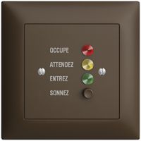 UP-Türstation für Rufleuchte franz. EDIZIOdue coffee