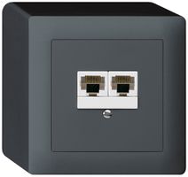 AP-Dose kallysto 2×RJ45u getrennt anthrazit