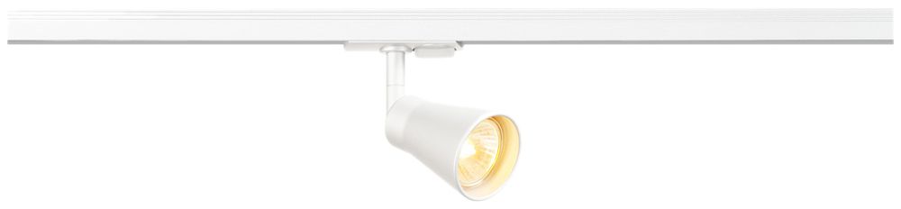 Strahler SLV AVO, GU10 50W mit 1-Phasen-Adapter IP20 weiss