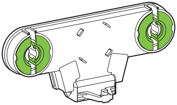 Lampenfassung G13 ohne Startersockel