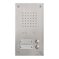 Station de porte ENC audio FH 3206-8102TBAUP0A 130×240×2.5