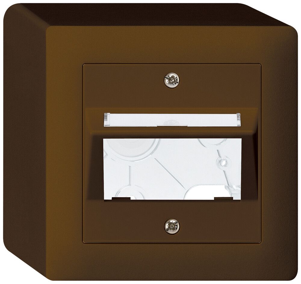 AP-Montageset für 1 M3 Multimedia-Modul kallysto braun