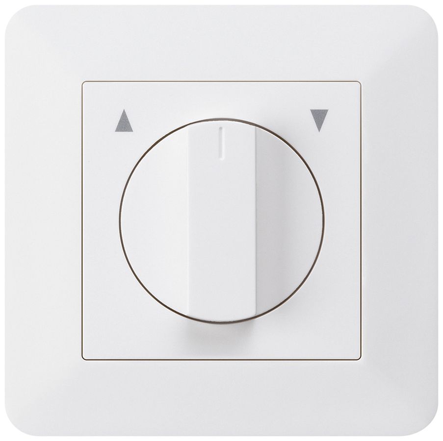 UP-Storendrehschalter/taster umschaltbar KTR weiss