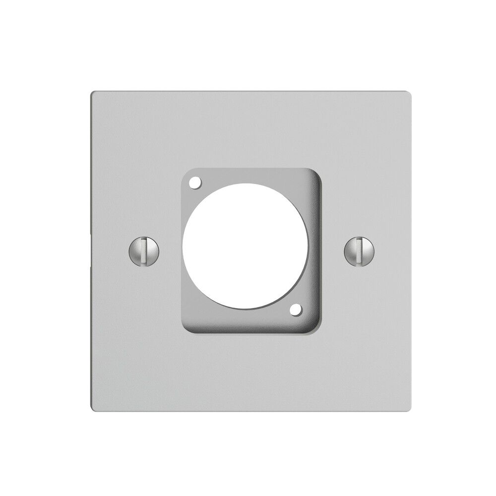Montageset für XLR-Dose EDIZIOdue hellgrau