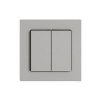 Drucktaster EDIZIO.liv SNAPFIX® 2×AR/1P hgu