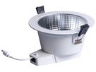 Downlight LED DOTLUX CIRCLEugr-dim, 11W, 3000…5700K, s.alimentation, COLORselect