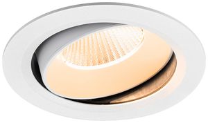 LED-Downlight SLV NUMINOS MOVE XL 24W 3500lm 2700K MB DALI Ø190×116mm ws