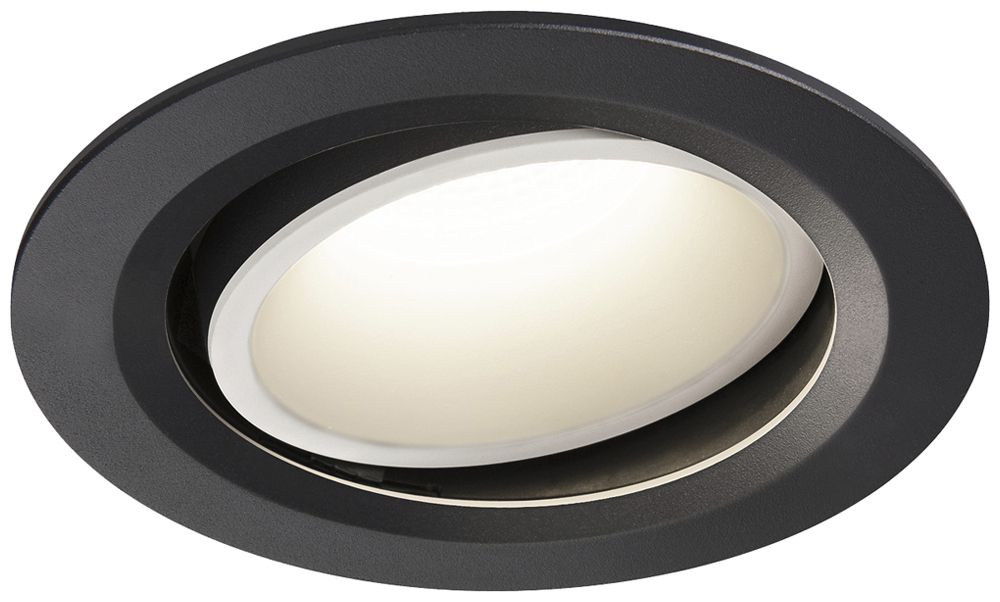 LED-Downlight SLV NUMINOS MOVE L 25.4W 2450lm 4000K 40° DIM Ø160×86mm sz/ws