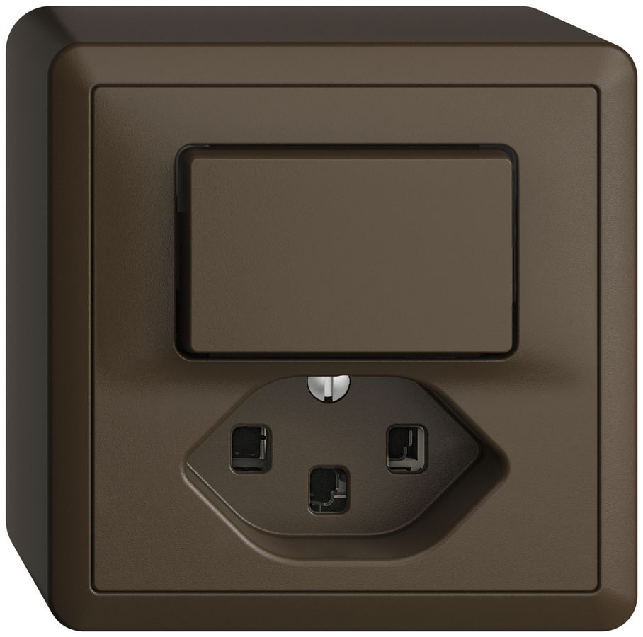 AP-Kombination 3/1L+T23 16A EDIZIOdue coffee