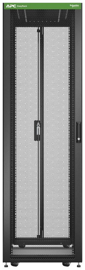Netzwerkschrank Easy Rack 600mm/42HE/1000mm mit Boden schwarz