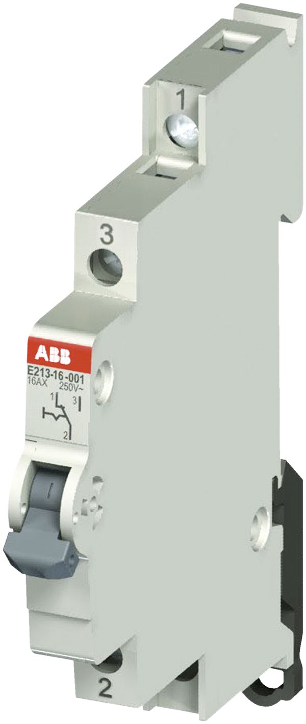 Inverseur AMD ABB E213, 16A/250V 1L 1C, ½UM, "I-II"