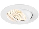 LED-Downlight SLV NEW TRIA UNIVERSAL 68 8.6W 540lm 925/Ø930/940 60° DIM Ø82 ws