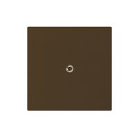 Placca frontale kallysto marrone per 60×60mm per copertura cieca