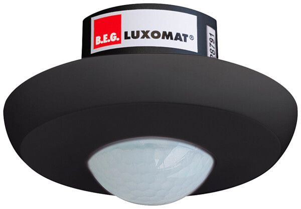 Rilevatore di movimento INC SWISSLUX PD3 S 360 UP Micro nero