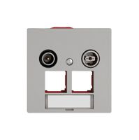 Multimediadose TV-R EDIZIO.liv SNAPFIX® EASYNET f.2×RJ45 S-One 15dB hgu