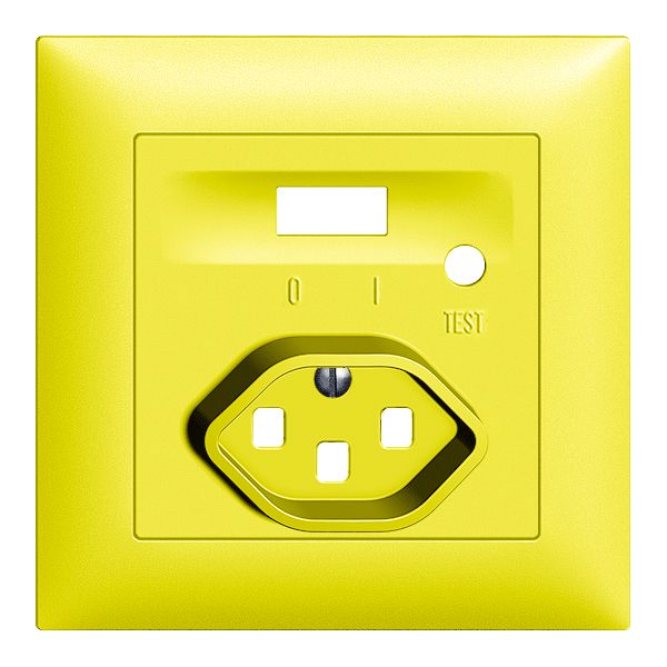 Kit frontale EDIZIOdue per presa FI lemon