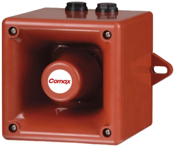 Avvisatore elettronico A105 32 toni 105dB rosso IP56