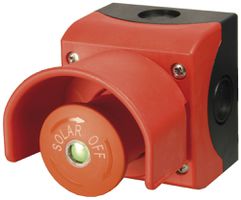 Interrupteur arrêt d'urgence AP 2F pour installation PV